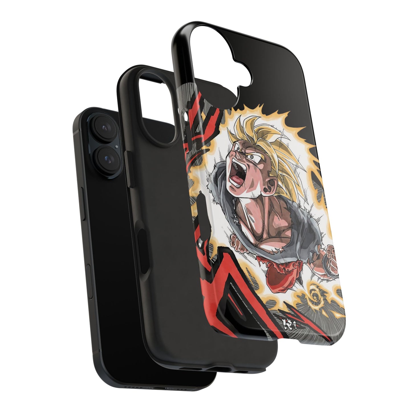 Goku Manga Colored Phone Case
